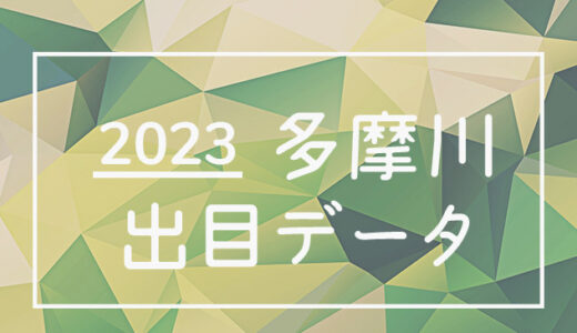 【2023年】ボートレース多摩川競艇場：出目・人気順データ