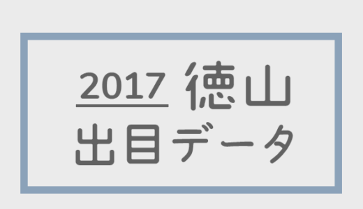 【2017年】ボートレース徳山競艇場：出目別回収率データ