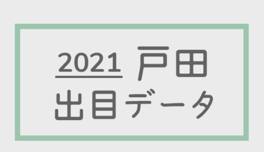 【2021年】ボートレース戸田競艇場：出目・人気順データ