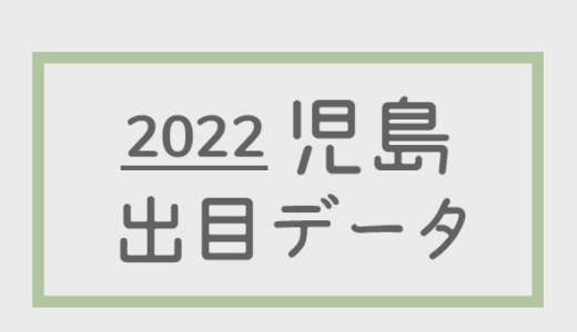 【2022年】ボートレース児島競艇場：出目・人気順データ